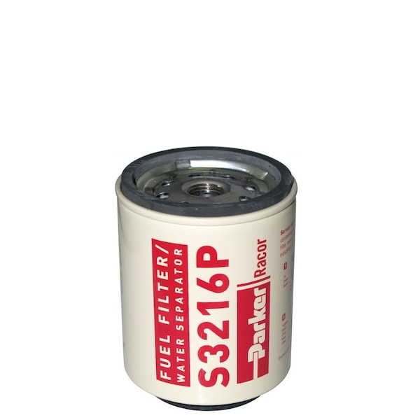 Racor Spin-On Elements, 3" Dia, S3216P